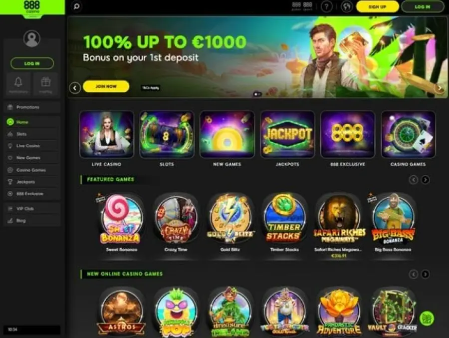 Casino en ligne main
